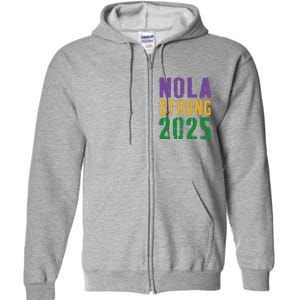 Nola Strong 2025 Full Zip Hoodie