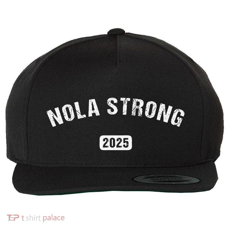 Nola Strong 2025 Wool Snapback Cap