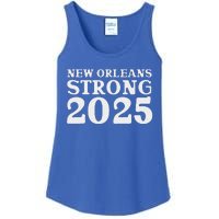 Nola Strong 2025 Never Forget New Orleans Ladies Essential Tank