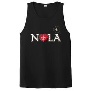 Nola Strong 2025 Rednew Orleans Support PosiCharge Competitor Tank