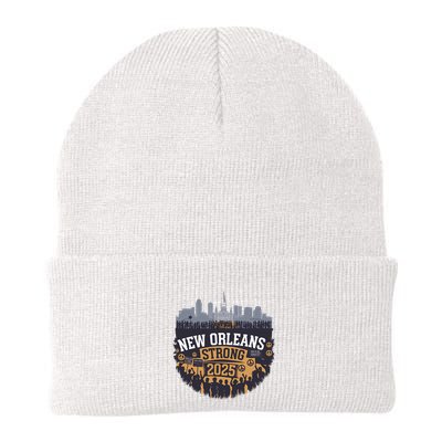 Nola Strong 2025 Never Forget New Orleans Strong Knit Cap Winter Beanie