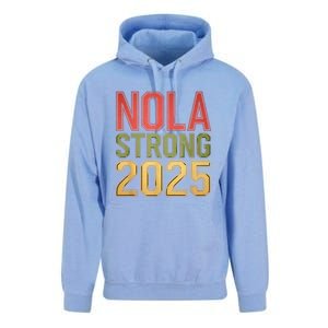 Nola Strong 2025 New Orleans Resilient Community Pride Unisex Surf Hoodie