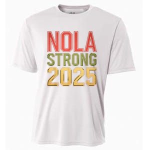 Nola Strong 2025 New Orleans Resilient Community Pride Cooling Performance Crew T-Shirt