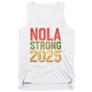 Nola Strong 2025 New Orleans Resilient Community Pride Tank Top