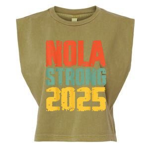 Nola Strong 2025 Support Garment-Dyed Women's Muscle Tee