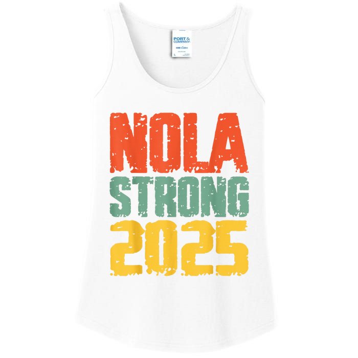 Nola Strong 2025 Support Ladies Essential Tank