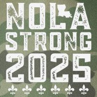 Nola Strong 2025 New Orleans Resilient Community Pride Legacy Tie Dye Trucker Hat