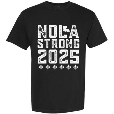 Nola Strong 2025 New Orleans Resilient Community Pride Garment-Dyed Heavyweight T-Shirt
