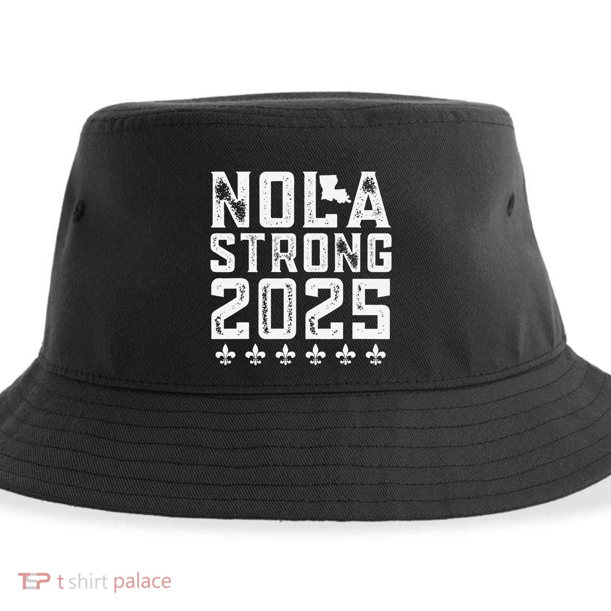 Nola Strong 2025 New Orleans Resilient Community Pride Sustainable Bucket Hat