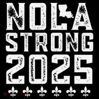Nola Strong 2025 New Orleans Resilient Community Pride Flatbill Hat