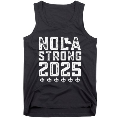 Nola Strong 2025 New Orleans Resilient Community Pride Tank Top