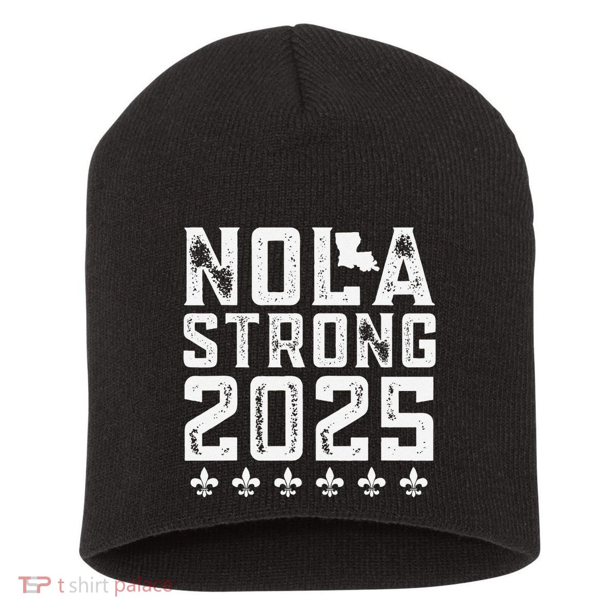 Nola Strong 2025 New Orleans Resilient Community Pride Short Acrylic Beanie
