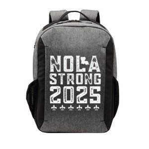 Nola Strong 2025 New Orleans Resilient Community Pride Vector Backpack