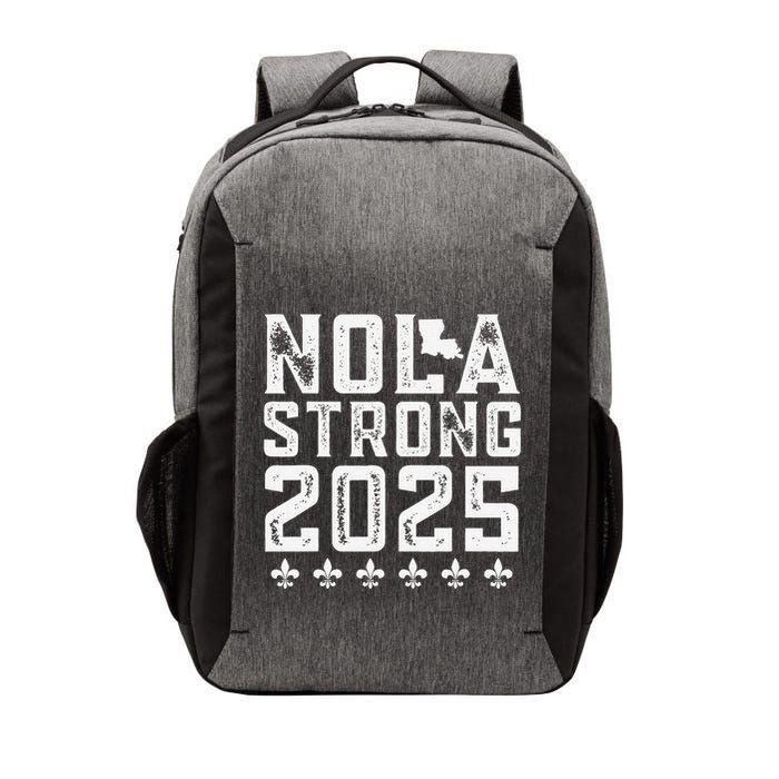 Nola Strong 2025 New Orleans Resilient Community Pride Vector Backpack