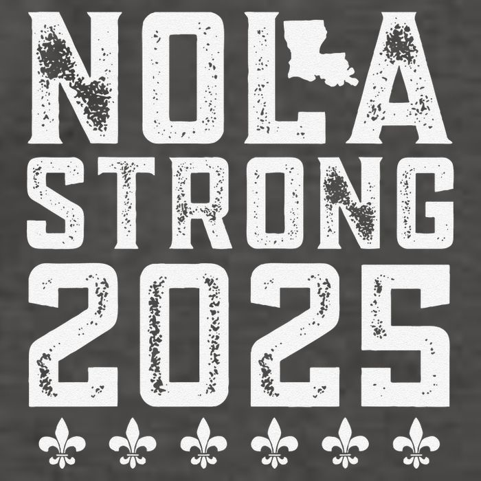 Nola Strong 2025 New Orleans Resilient Community Pride Vector Backpack