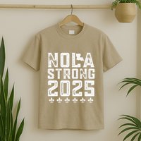 Nola Strong 2025 New Orleans Resilient Community Pride T-Shirt