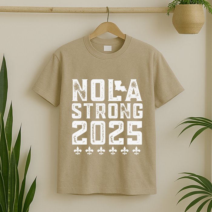 Nola Strong 2025 New Orleans Resilient Community Pride T-Shirt