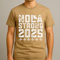 Nola Strong 2025 New Orleans Resilient Community Pride T-Shirt