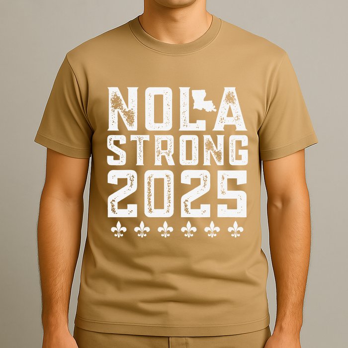 Nola Strong 2025 New Orleans Resilient Community Pride T-Shirt