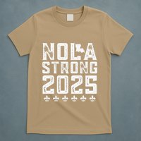 Nola Strong 2025 New Orleans Resilient Community Pride T-Shirt