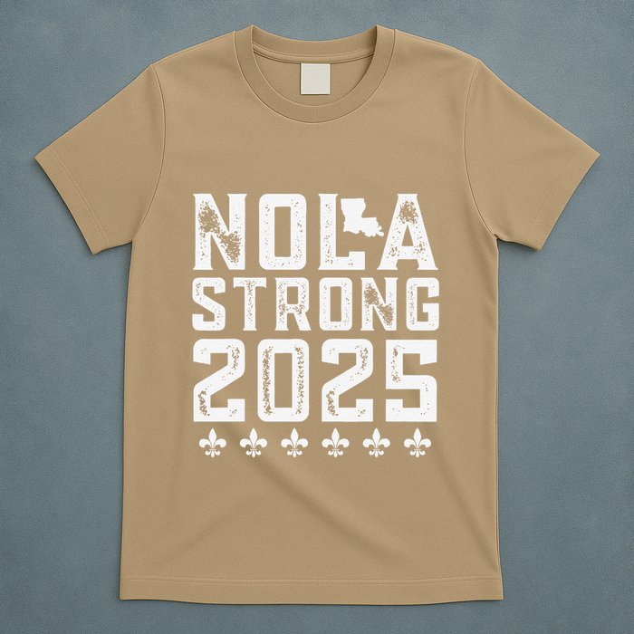 Nola Strong 2025 New Orleans Resilient Community Pride T-Shirt