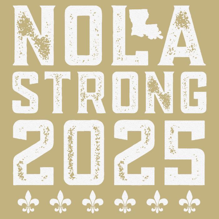 Nola Strong 2025 New Orleans Resilient Community Pride T-Shirt