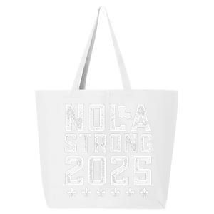 Nola Strong 2025 New Orleans Resilient Community Pride 25L Jumbo Tote