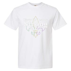 Nola Strong 2025 New Orleans Support Garment-Dyed Heavyweight T-Shirt