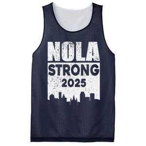 Nola Strong 2025 Never Forget New Orleans Mesh Reversible Basketball Jersey Tank