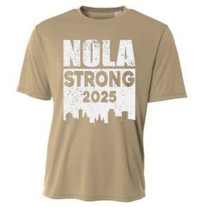 Nola Strong 2025 Never Forget New Orleans Cooling Performance Crew T-Shirt