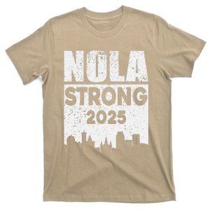 Nola Strong 2025 Never Forget New Orleans T-Shirt