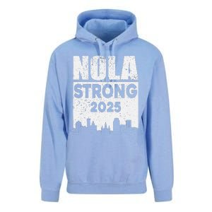 Nola Strong 2025 Never Forget New Orleans Unisex Surf Hoodie