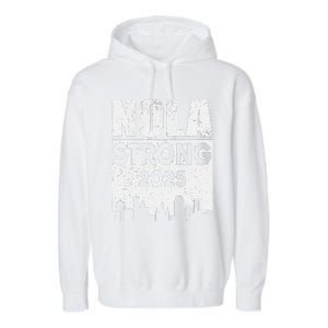 Nola Strong 2025 Never Forget New Orleans Garment-Dyed Fleece Hoodie