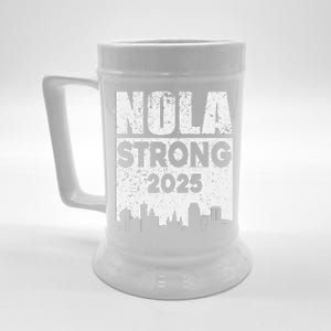 Nola Strong 2025 Never Forget New Orleans Beer Stein