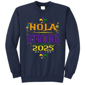 Nola Strong 2025 New Orleans Resilient Community Pride Sweatshirt