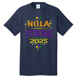 Nola Strong 2025 New Orleans Resilient Community Pride Tall T-Shirt