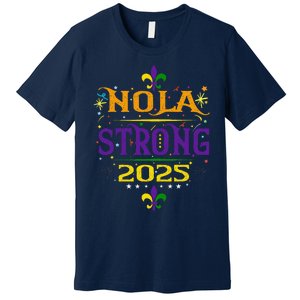 Nola Strong 2025 New Orleans Resilient Community Pride Premium T-Shirt