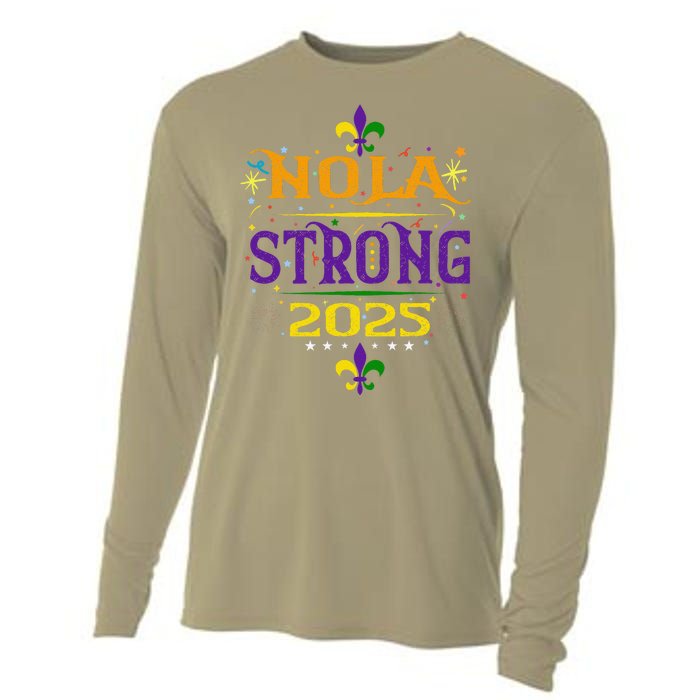 Nola Strong 2025 New Orleans Resilient Community Pride Cooling Performance Long Sleeve Crew