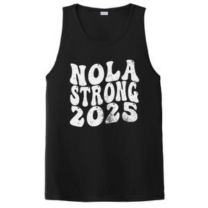 Nola Strong 2025 Rednew Orleans Support PosiCharge Competitor Tank