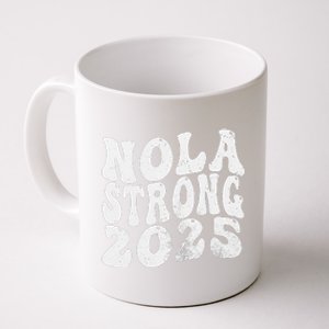 Nola Strong 2025 Rednew Orleans Support Coffee Mug