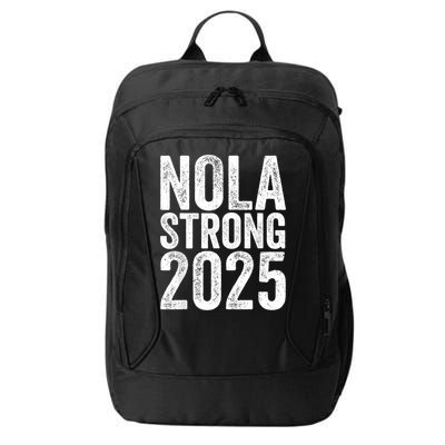 Nola Strong 2025 Red New Orleans Support City Backpack