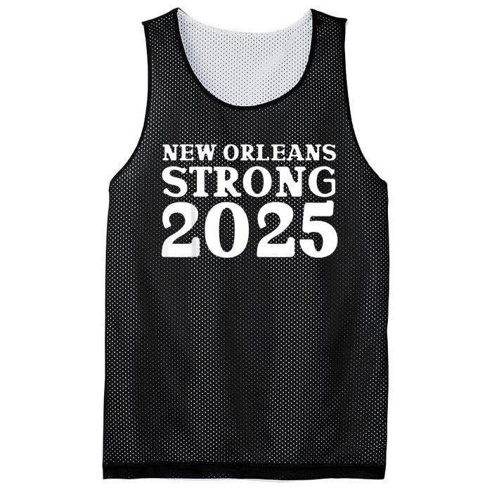 Nola Strong 2025 Never Forget New Orleans Mesh Reversible Basketball Jersey Tank