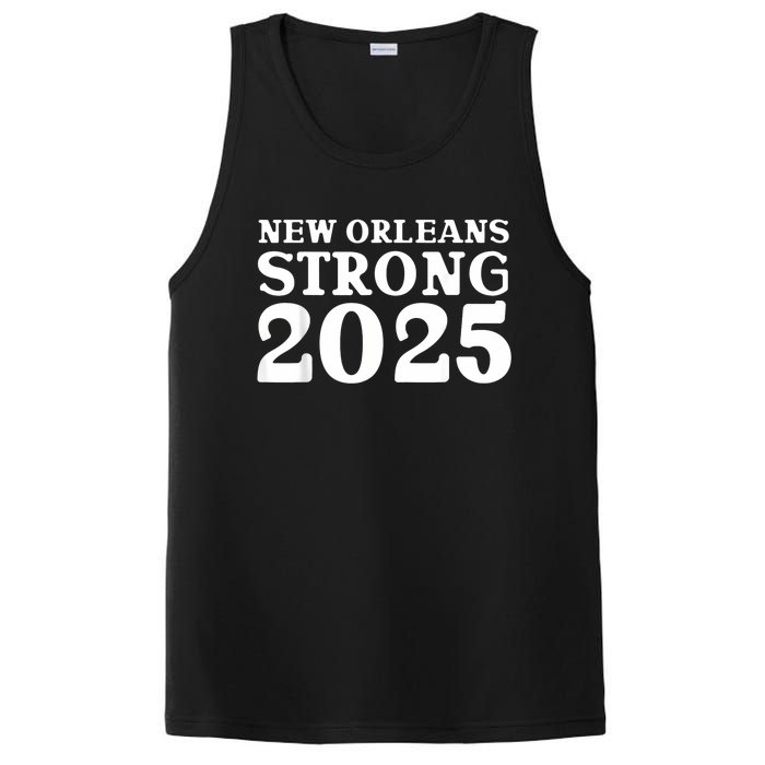 Nola Strong 2025 Never Forget New Orleans PosiCharge Competitor Tank