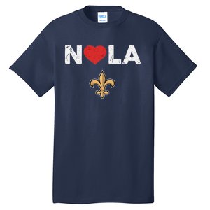 Nola Strong 2025 New Orleans Support Tall T-Shirt