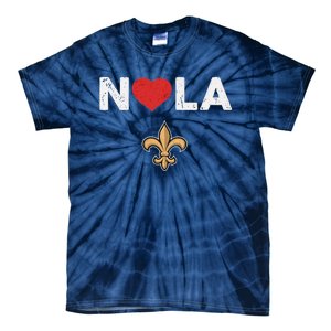 Nola Strong 2025 New Orleans Support Tie-Dye T-Shirt