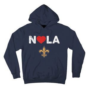 Nola Strong 2025 New Orleans Support Tall Hoodie