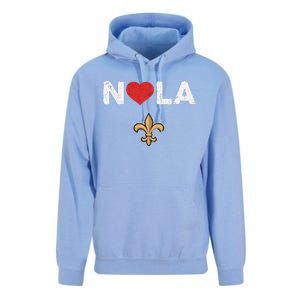 Nola Strong 2025 New Orleans Support Unisex Surf Hoodie