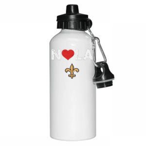 Nola Strong 2025 New Orleans Support Aluminum Water Bottle