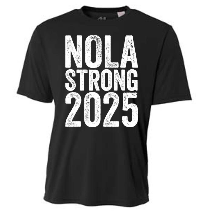 Nola Strong 2025 Never Forget New Orleans Cooling Performance Crew T-Shirt