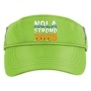 Nola Strong 2025 Never Forget New Orleans Retro Adult Drive Performance Visor